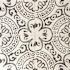 MSI Baroque Stamp Matte Porcelain Black and White Encaustic Tile 8 in. x 8 in., Floor & Wall (5.16 sq. ft./Case)