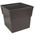 14 in. x 14 in. Storm Water Pit and Catch Basin for Modular Trench and Channel Drain Systems with Aluminum Grate