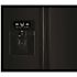 Whirlpool 21 Cu. Ft. Side By Side Refrigerator With Ice Maker, Black, ADA