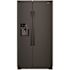 Whirlpool 21.4 cu. ft. Side by Side Refrigerator in Black