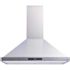 Winflo 30 in. 500 CFM Convertible Wall Mount Range Hood in Stainless Steel with Mesh Filters and Touch Sensor Control