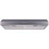 Winflo 30 in. 330 CFM Convertible Under Cabinet Range Hood in Stainless Steel with Mesh Filters and Push Buttons