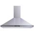 Winflo 36 in. 500 CFM Convertible Wall Mount Range Hood in Stainless Steel with Mesh Filters and Touch Sensor Control