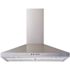 Winflo 30 in. 300 CFM Convertible Wall Mount Range Hood in Stainless Steel with Mesh Filters and Push Button Control