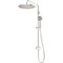 Symmons 1-Spray 11.8 in. Dual Shower Head and Handheld Shower Head with Low Flow in Chrome