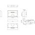 Winflo 30 in. 330 CFM Convertible Under Cabinet Range Hood in White with Mesh Filters and Push Button