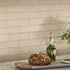 MSI Antique White Beveled 12 in. x 12 in. Glossy Ceramic Patterned Look Wall Tile (10 sq. ft./Case)