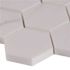 MSI Bianco Dolomite Hexagon 12 in. x 13 in. Polished Marble Mesh-Mounted Floor and Wall Tile (9.8 sq. ft./Case)
