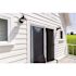 Design House Mason 1-Light Satin Black Outdoor Wall Light Sconce