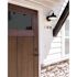 Design House Mason 1-Light Satin Black Outdoor Wall Light Sconce