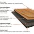 TrafficMaster Khaki Oak Dark 4 MIL x 6 in. W x 36 in. L Grip Strip Water Resistant Luxury Vinyl Plank Flooring (24 sqft/case)