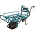 Makita 18V X2 (36V)LXT Lithium-Ion Brushless Cordless Power-Assisted Flat Dolly (Tool-Only) with Flatbed Pipe Frame