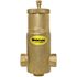 Webstone, a brand of NIBCO 1 in. Forged Brass FIP Air Separator with Removable Vent Head and Coalescing Medium