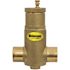 Webstone, a brand of NIBCO 1 in. Forged Brass Sweat Air Separator with Removable Vent Head and Coalescing Medium