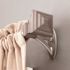 Kenney Fast Fit Easy Install Milton 36 in. - 66 in. Adjustable Single Curtain Rod 5/8 in. Dia. Pewter with Square Finials