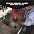 Milwaukee M12 12-Volt Lithium-Ion Cordless Drain Cleaning Airsnake Air Gun Kit with (1) 2.0Ah Battery, Toilet Attachments