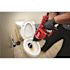 Milwaukee M12 12-Volt Lithium-Ion Cordless Drain Cleaning Airsnake Air Gun Kit with (1) 2.0Ah Battery, Toilet Attachments
