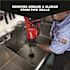 Milwaukee M12 12-Volt Lithium-Ion Cordless Drain Cleaning Airsnake Air Gun Kit with (1) 2.0Ah Battery, Toilet Attachments