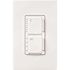 Lutron Maestro Fan Control and Light Dimmer for Dimmable LED and Incandescent Bulbs, 75W/Single-Pole, White (MACL-LFQH-WH)