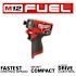 Milwaukee M12 FUEL 12V Lithium-Ion Brushless Cordless 1/4 in. Hex Impact Driver (Tool-Only)