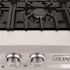 ZLINE Kitchen and Bath 36 in. 6 Burner Front Control Gas Cooktop in Stainless Steel