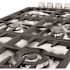 ZLINE Kitchen and Bath 36 in. 6 Burner Top Control Gas Cooktop in Stainless Steel