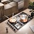 ZLINE Kitchen and Bath 36 in. 6 Burner Top Control Gas Cooktop in Stainless Steel