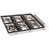 ZLINE Kitchen and Bath 36 in. 6 Burner Top Control Gas Cooktop in Stainless Steel