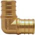 Apollo 3/4 in. Brass PEX-B Barb 90 Elbow Pro Pack (25-Pack)