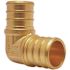 Apollo 3/4 in. Brass PEX-B Barb 90 Elbow Pro Pack (25-Pack)