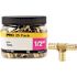 Apollo 1/2 in. Brass PEX-B Barb Tee Pro Pack (25 Pack)