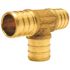 Apollo 3/4 in. Brass PEX-B Barb Tee Pro Pack (25 Pack)