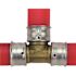 Apollo 3/4 in. Brass PEX-B Barb Tee Pro Pack (25 Pack)