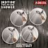 Delta In2ition 4-Spray Patterns 1.75 GPM 6.13 in. Wall Mount Dual Shower Heads in Chrome