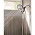 Delta In2ition 4-Spray Patterns 1.75 GPM 6.13 in. Wall Mount Dual Shower Heads in Chrome