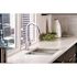MOEN Genta LX Chrome 16 in. H Pull Down Sprayer Kitchen Faucet with 360 Degree Spout Swivel and Power Boost