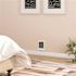 Cadet 120-volt 1,000-watt Com-Pak In-wall Fan-forced Electric Heater in White with Thermostat