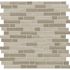 MSI Silva Oak Interlocking 11.81 in. x 11.81 in. Glossy Glass Patterned Look Floor and Wall Tile (14.55 sq. ft./Case)
