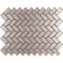 MSI Champagne Bevel Herringbone 11 in. x 13 in. Glass Mesh-Mounted Mosaic Wall Tile (10.6 sq. ft. / Case)
