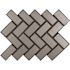 MSI Champagne Bevel Herringbone 11 in. x 13 in. Glass Mesh-Mounted Mosaic Wall Tile (10.6 sq. ft. / Case)