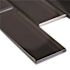 MSI Metallic Gray Bevel Subway 12 in. x 12 in. Glass Mesh-Mounted Mosaic Wall Tile (9.6 sq. ft. / Case)