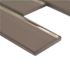 MSI Champagne Bevel Subway 11.73 in. x 11.73 in. x 8mm Glass Mesh-Mounted Mosaic Tile (9.6 sq. ft. / case)