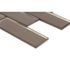 MSI Champagne Bevel Subway 11.73 in. x 11.73 in. x 8mm Glass Mesh-Mounted Mosaic Tile (9.6 sq. ft. / case)