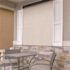 SeaSun Surfside Cream Cordless Outdoor Patio Roller Shade with Valance 48 in. W x 96 in. L