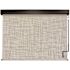 SeaSun Carmel Grey and Beige Cordless Outdoor Patio Roller Shade with Valance 96 in. W x 96 in. L