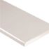MSI Aria Bianco Bullnose 3 in. x 18 in. Polished Porcelain Wall Tile (15 lin.ft./Case)