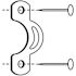 Oatey 1/2 in. Copper 2-Hole Pipe Hanger Strap (10-Pack)