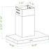 Winflo 30 in. 475 CFM Convertible Wall Mount Range Hood in Stainless Steel with Mesh Filters and Push Sensor Control