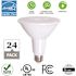Simply Conserve 120-Watt Equivalent PAR38 Dimmable LED Light Bulb, 2700K Soft White, 24-pack
