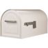 GibraltarÂ Mailboxes Reliant White, Large, Steel, Locking, Post Mount Mailbox